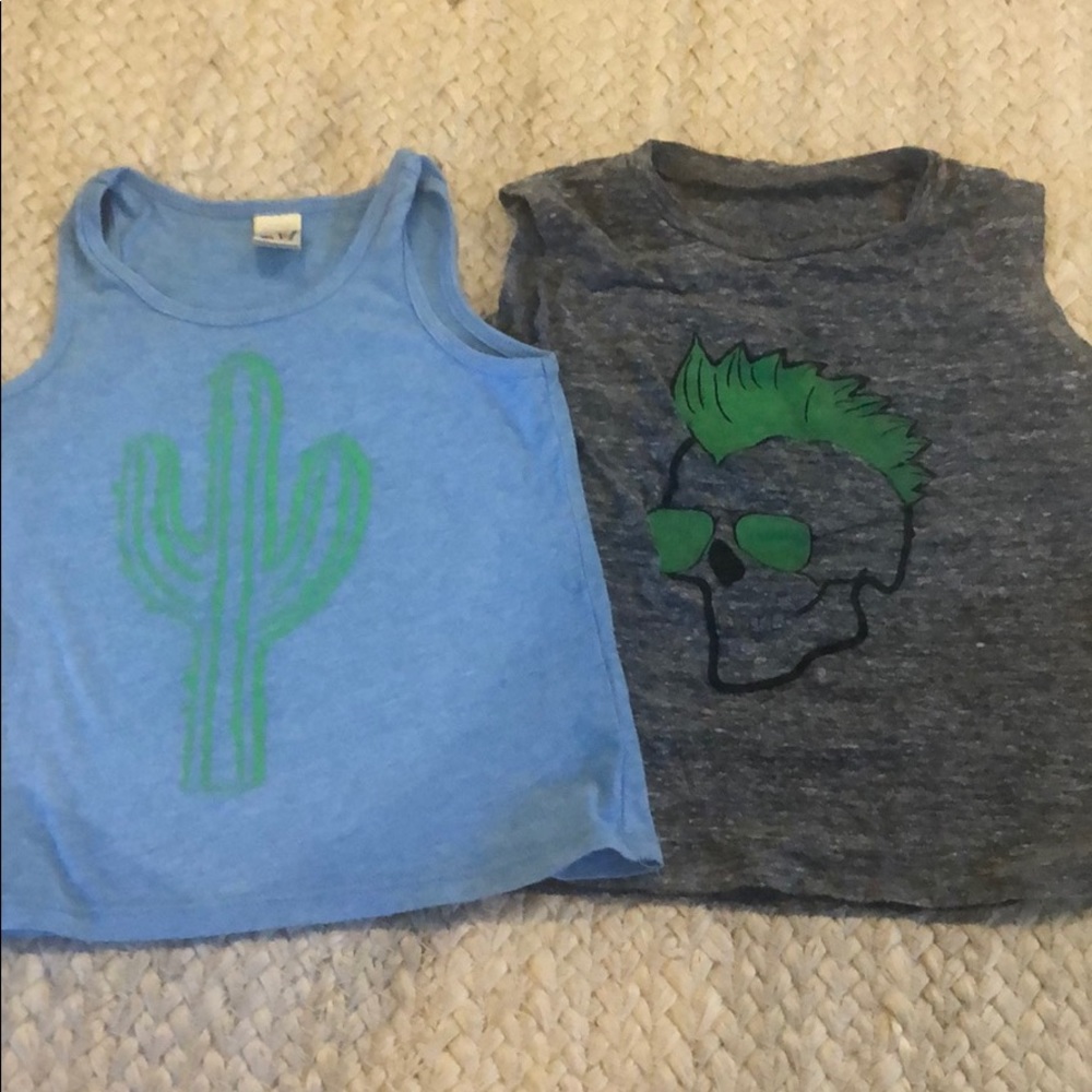Boys boutique tanks